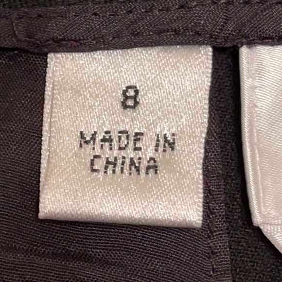 Talbots Petite 8 Black Stretch Dress Pants - Picture 9 of 11